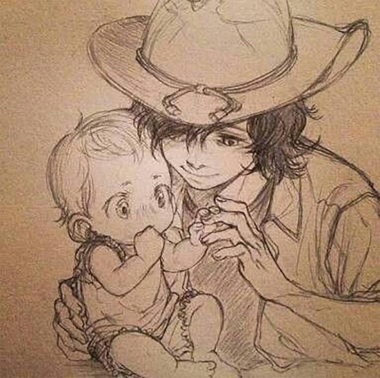The Walking Dead These Pieces Carl and Judith Fan Art Will Give You All The Feels The Walking Dead These Pieces Carl and Judith Fan Art Will Give You All The Feels